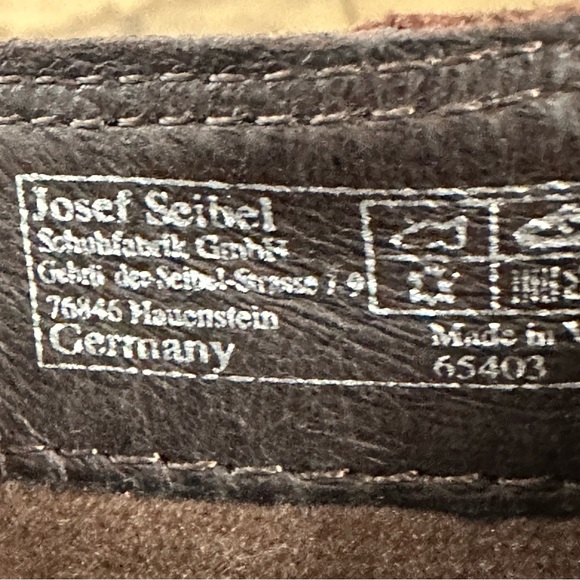 Josef Seibel Britney Bria Brown Bootie Ankle Boot size 7.5 - Picture 12 of 16